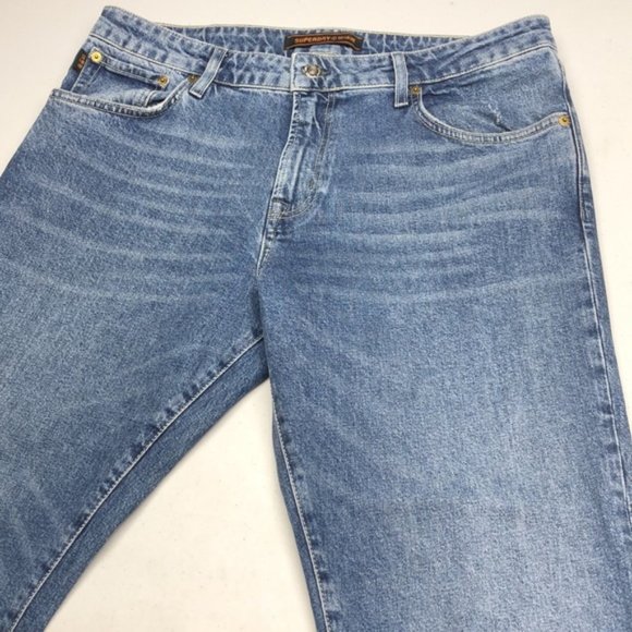 HEAVYWEIGHT MENS DRY GOODS CO STRAIGHT JEANS 36x30 ๐ - Picture 2 of 14